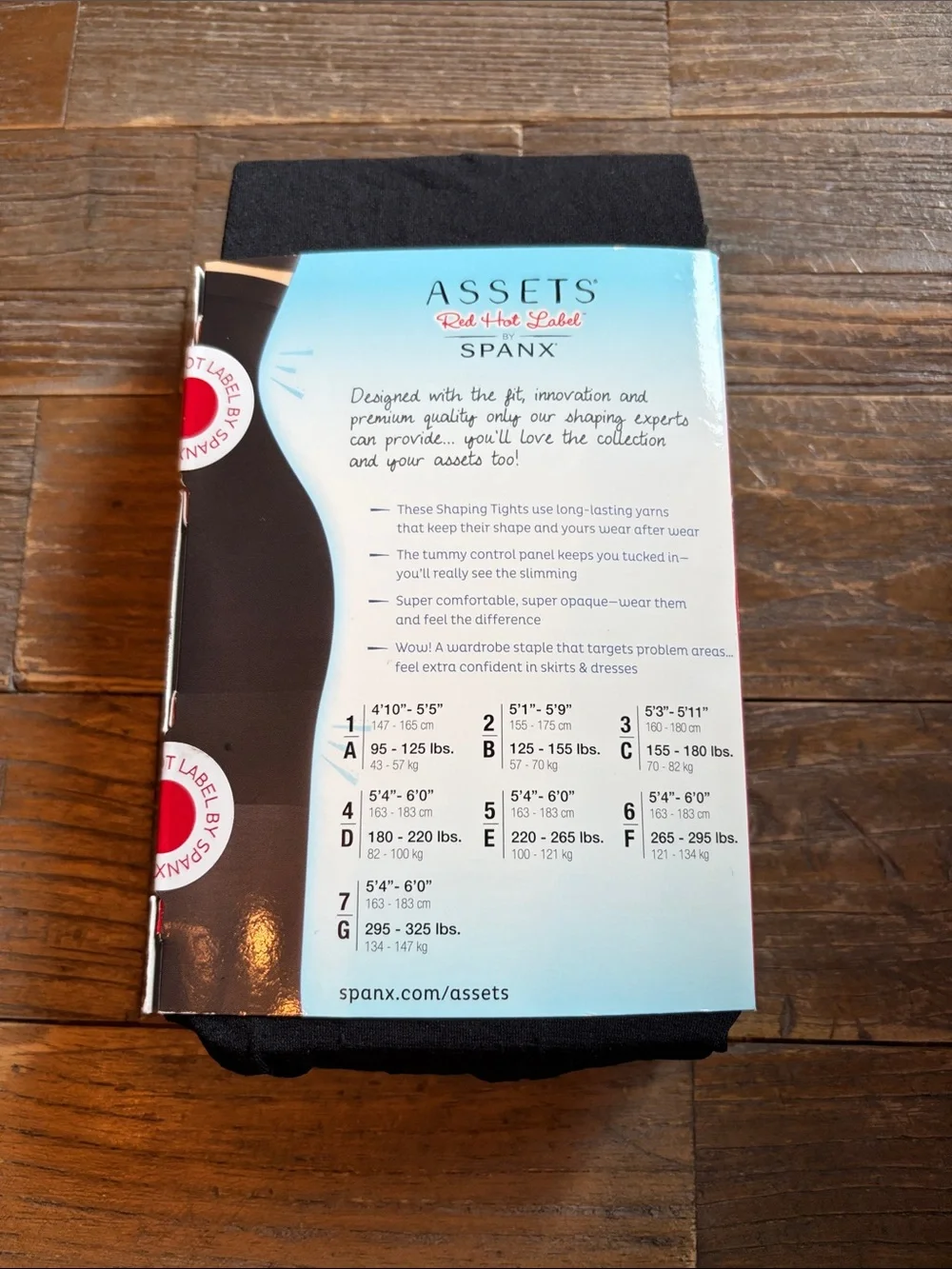 Spanx Assets Red Hot Label High Waist Shaping Tights